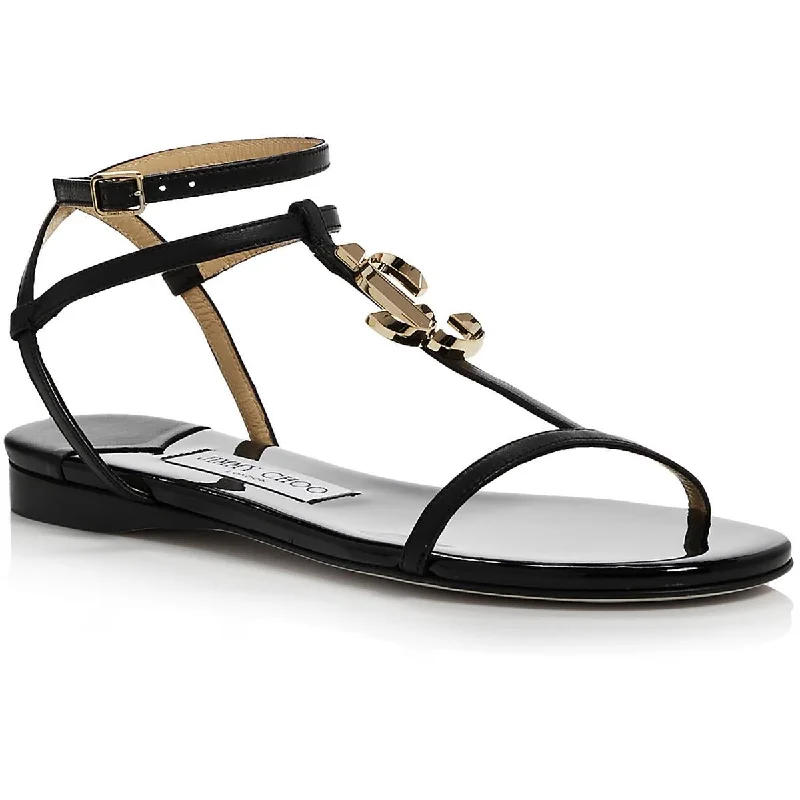 Alodie Flat Womens Slip On Flat Strappy Sandals