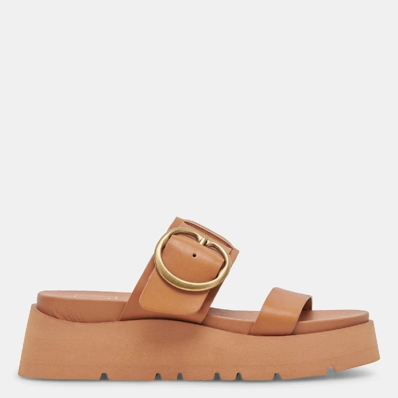 DEX SANDALS TAN LEATHER