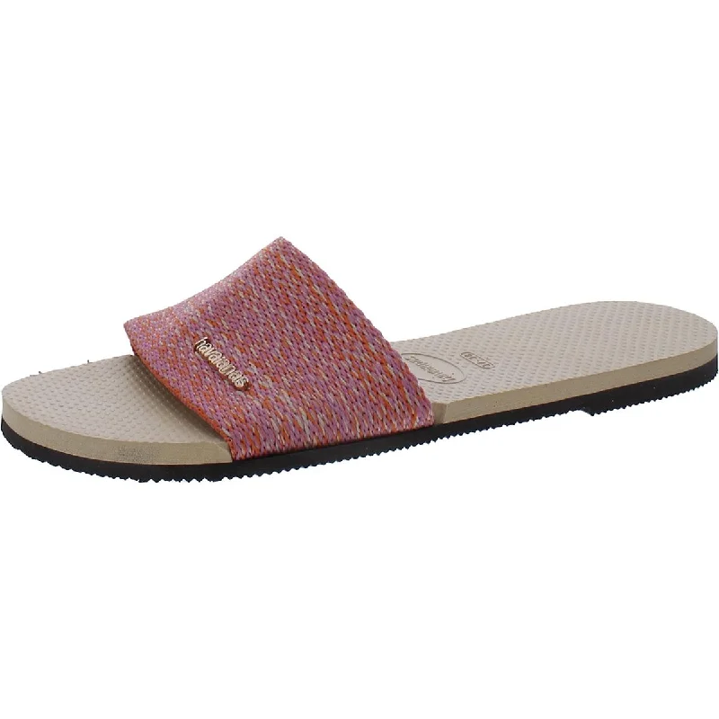 Havaianas Womens Alpargatas Flat Warm Slide Sandals