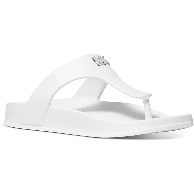 Linsey Thong Womens Slip On Slides T-Strap Sandals