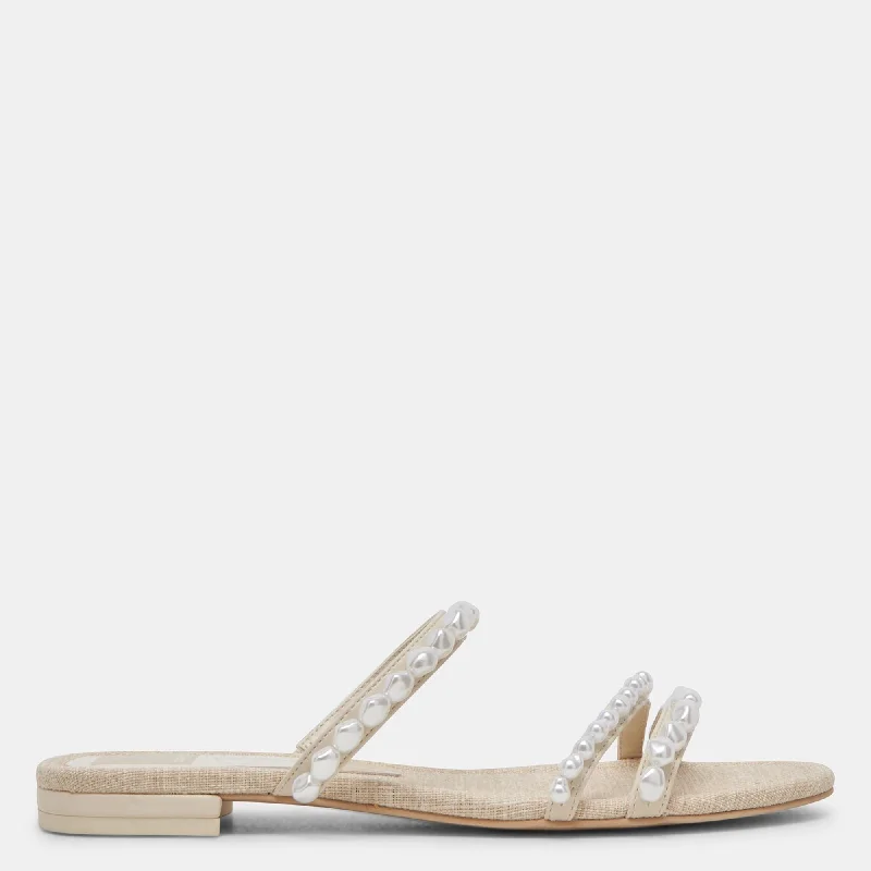 Tinker Pearl Sandals Vanilla Pearls