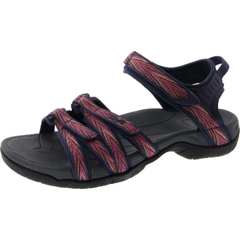 Tirra Womens Contrast Trim Textured Sport Sandals