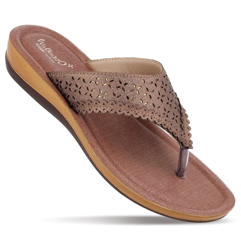 Women's Daily Wear Sandals - WE2021 Brown