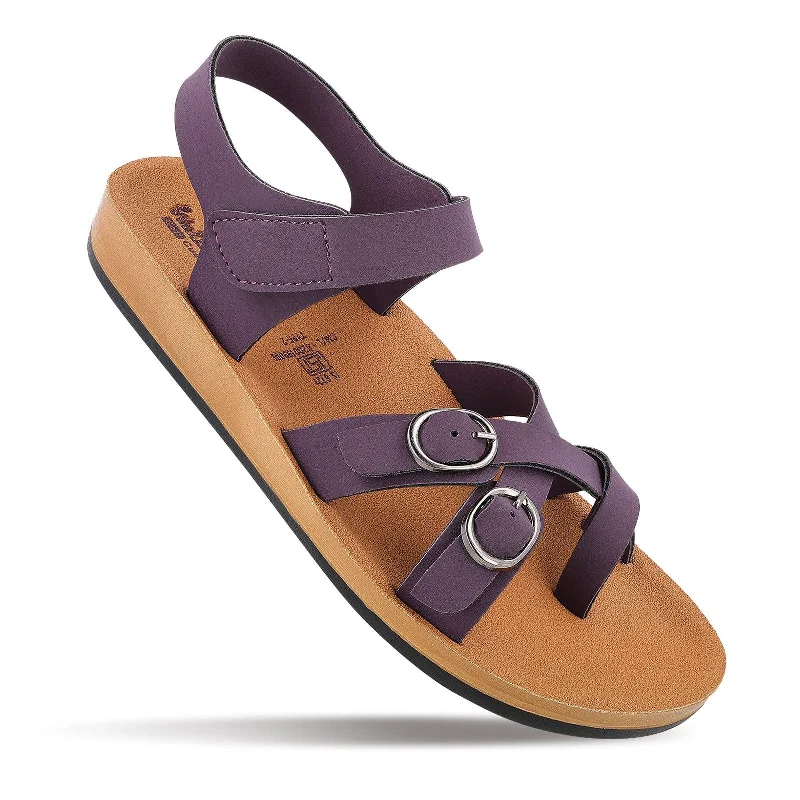 Women's Daily Wear Sandals  - WL7905 Purple