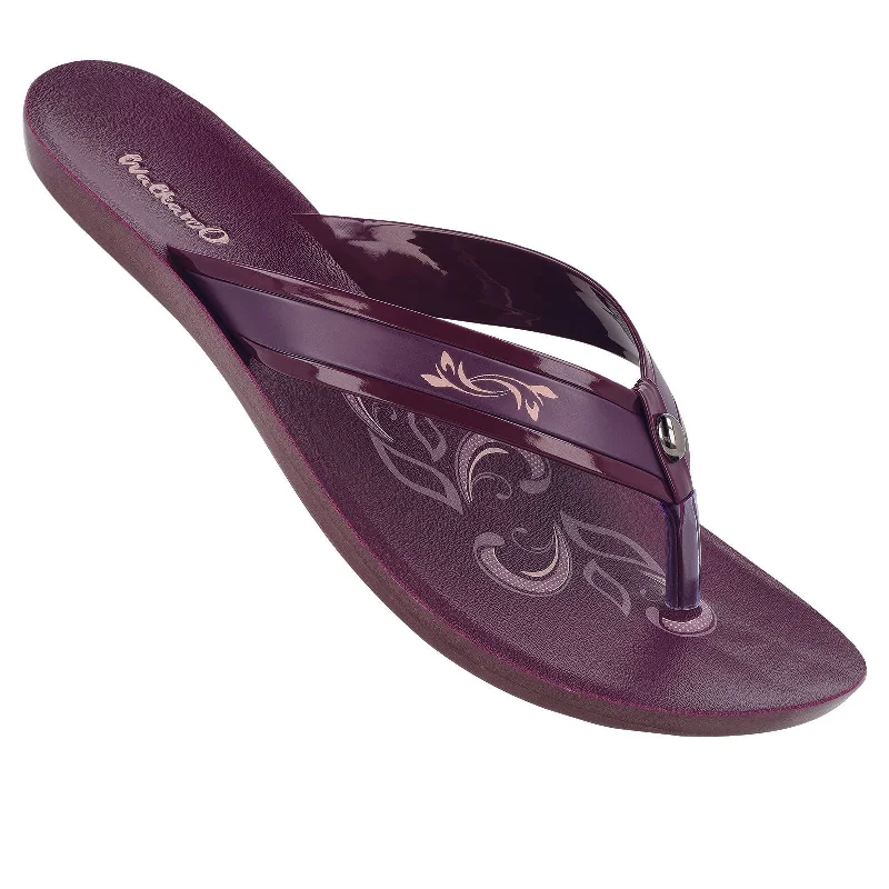 Women's Daily Wear Sandals  - BX2255 Dark Grape