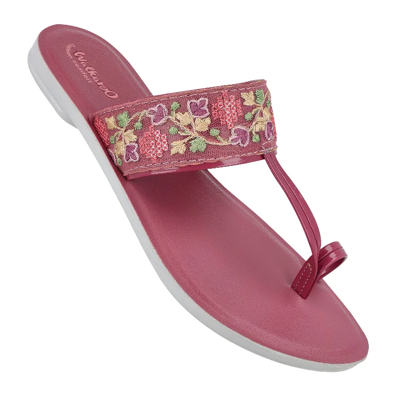 Women's Daily Wear Sandals  - WL7476 Fig