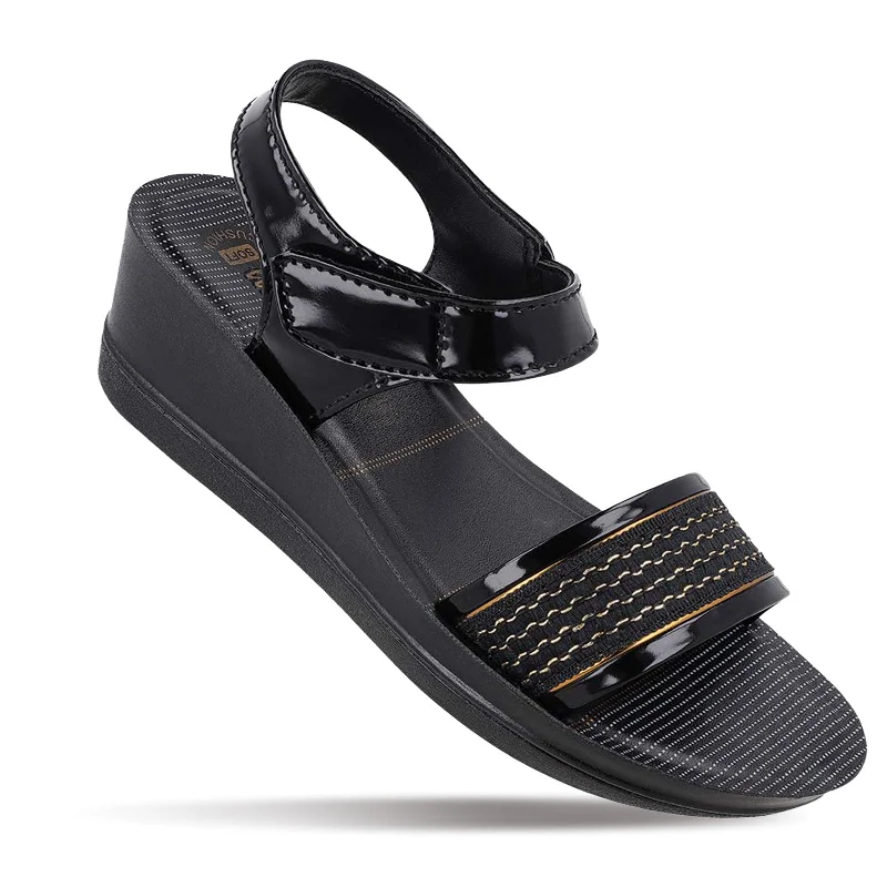 Women's Daily Wear Sandals  - WL7848 Black