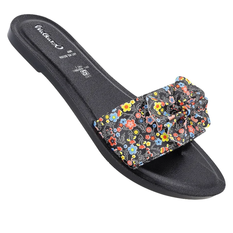 Women's Slide Sandals  - BX2666 Black