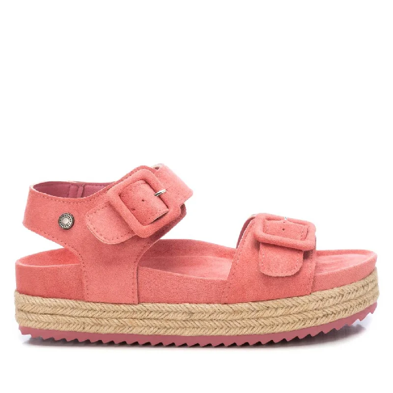 Women's Suede Flatform Sandals By XTI_