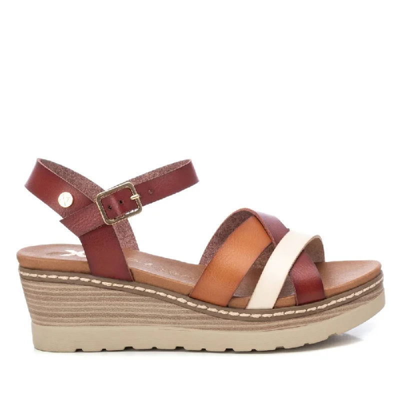 Women's Wedge Strappy Sandals By XTI