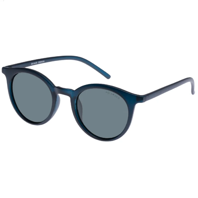 Baines Sunglasses - Matte Navy