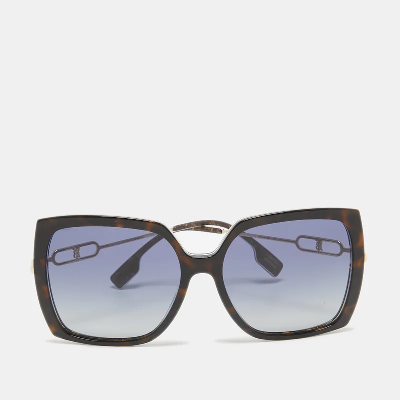 Burberry Brown/blue Gradient B 4332 Luna Limited Edition Oversized Sunglasses