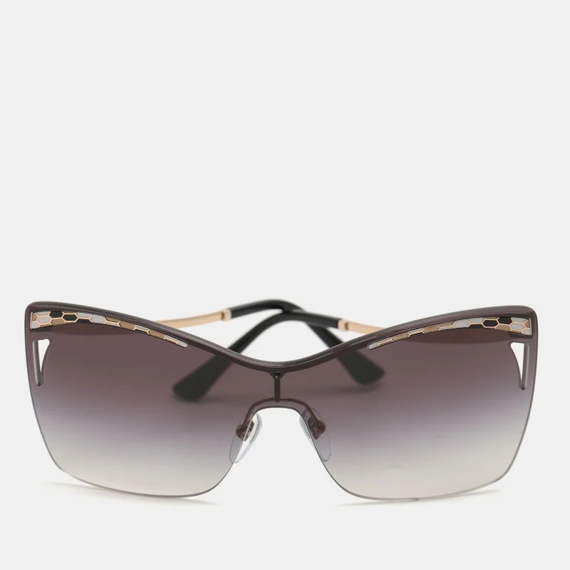 Bvlgari Black Gradient Serpenti Bv6138 Sunglasses