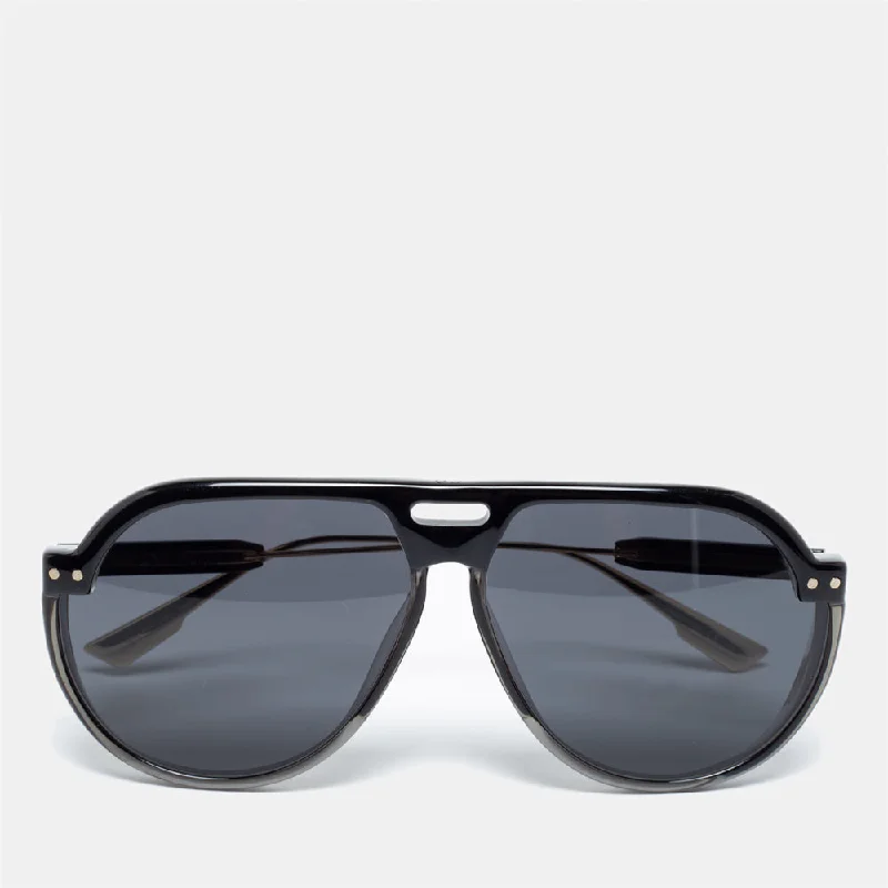 Dior Black Diorclub3 Aviator Sunglasses