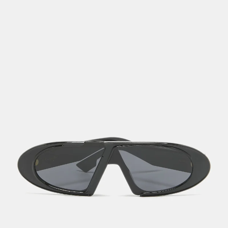 Dior Black Oblique Frame Sunglasses