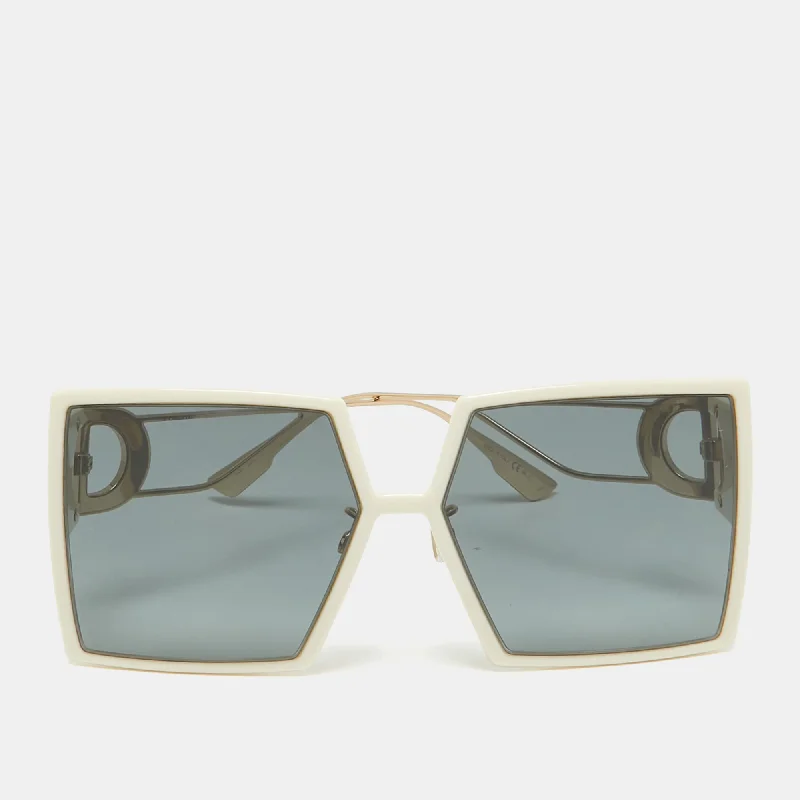 Dior Off White/black 30 Montaigne Square Sunglasses