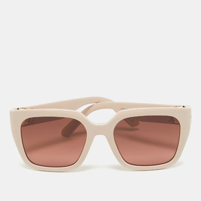 Dior Pink 30 Montaigne S8U Square Sunglasses