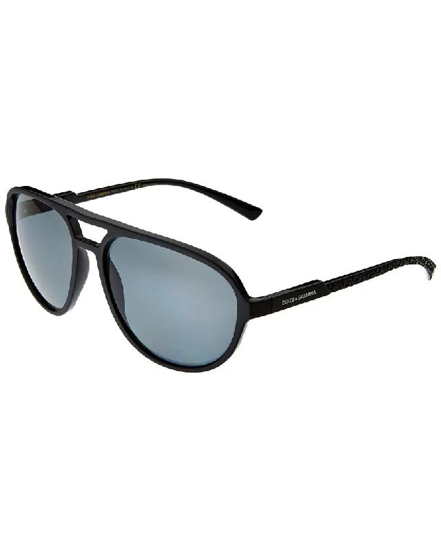 Dolce & Gabbana Men's DG6150 60mm Polarized Sunglasses