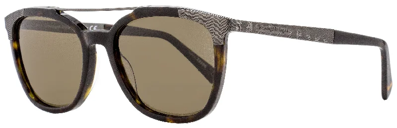 Ermenegildo Zegna Men's  Sunglasses EZ0073 52M Dark Havana 54mm