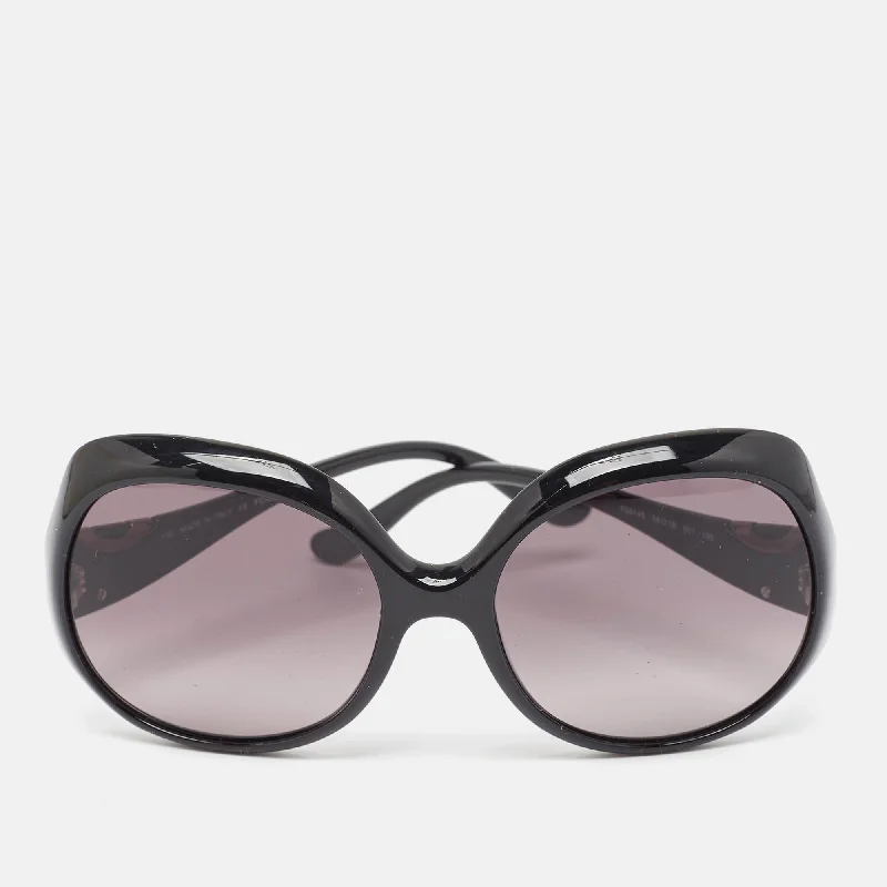 Fendi Black Gradient Fs5143 Oversized Sunglasses