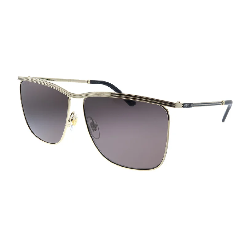 Gucci  GG 0821S 001 Unisex Square Sunglasses