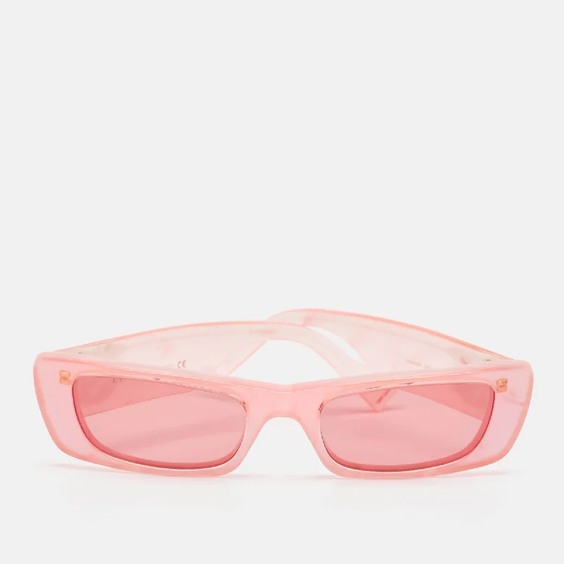 Gucci Pink  Gg0516S Rectangle Sunglasses