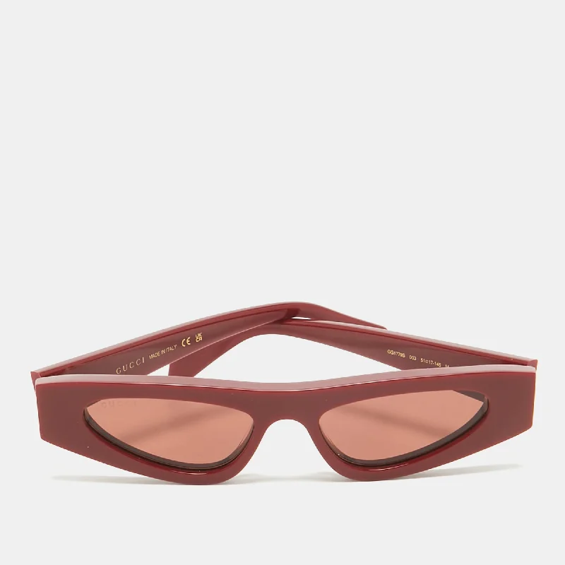 Gucci Red Gg1779S Cat Eye Sunglasses