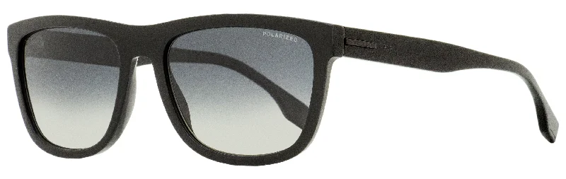 Hugo Boss Men's Polarized Sunglasses B1439S 807WJ Black 58mm