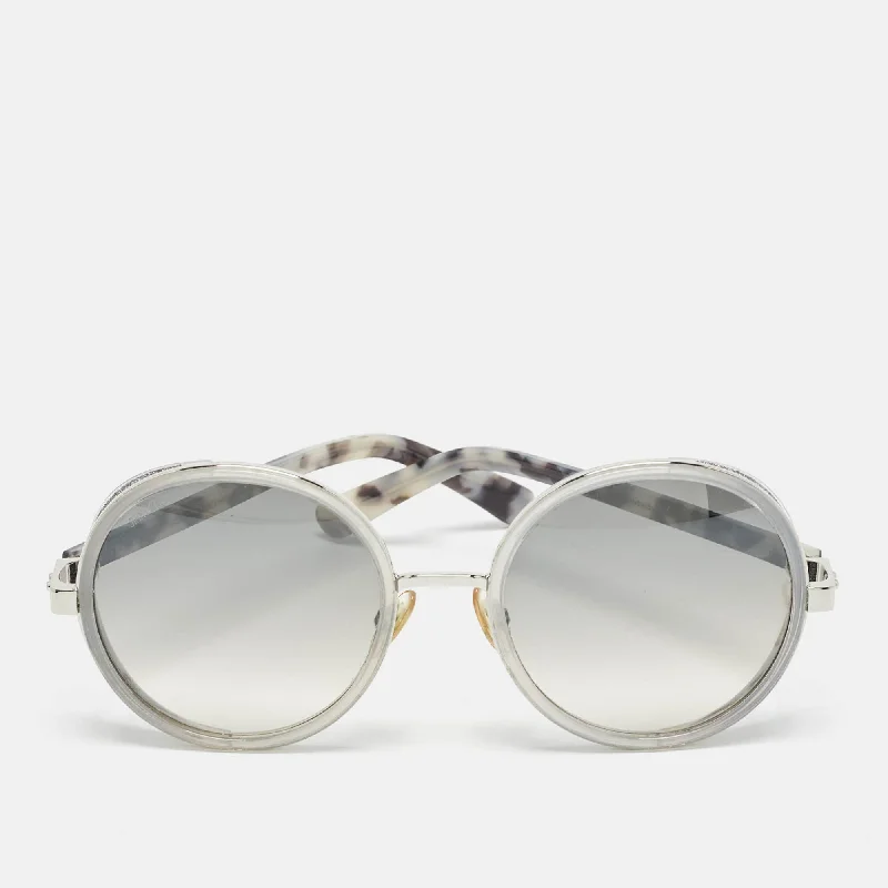 Jimmy Choo Grey Gradient Andie/s Round Sunglasses