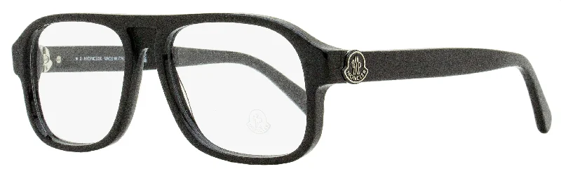 Moncler Men's Rectangular Eyeglasses ML5198 001 Black 54mm