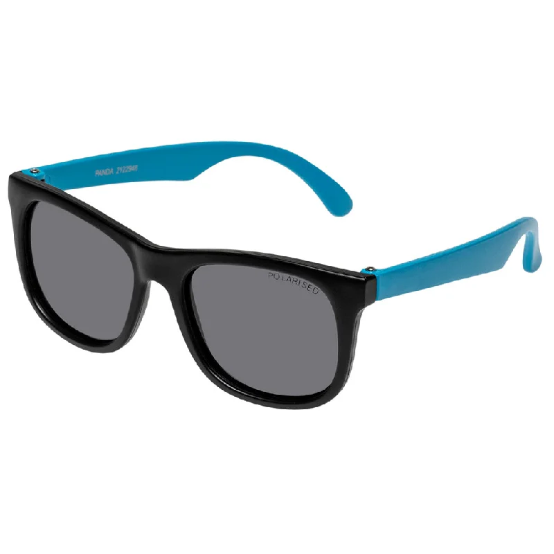 Panda Flexi Sunglasses - Black/Blue