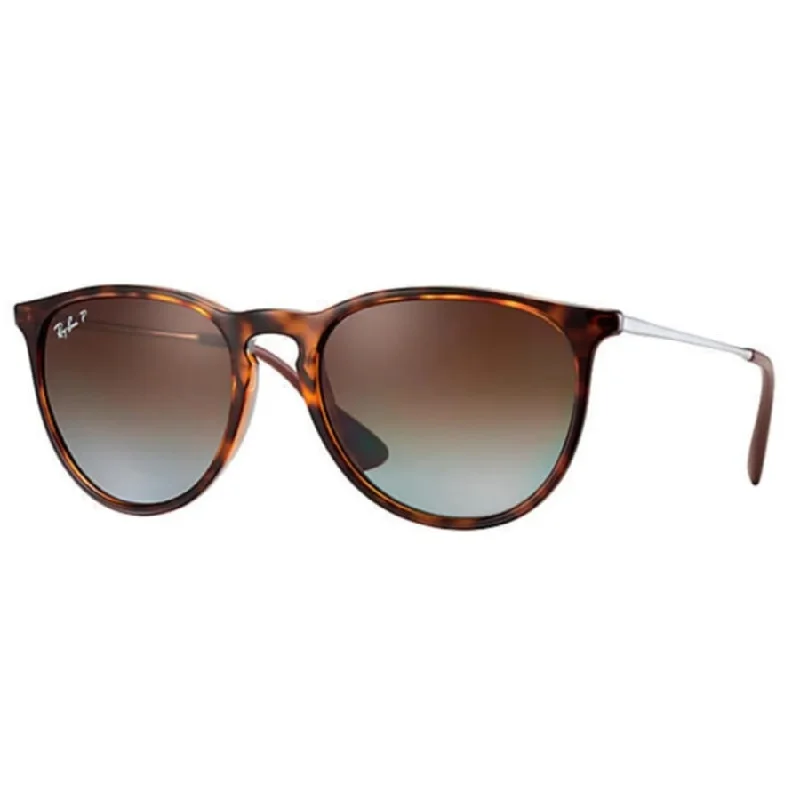 Ray-Ban Erika Classic Polished Light Havana Brown Unisex Sunglasses RB4171 710/T5 54-18