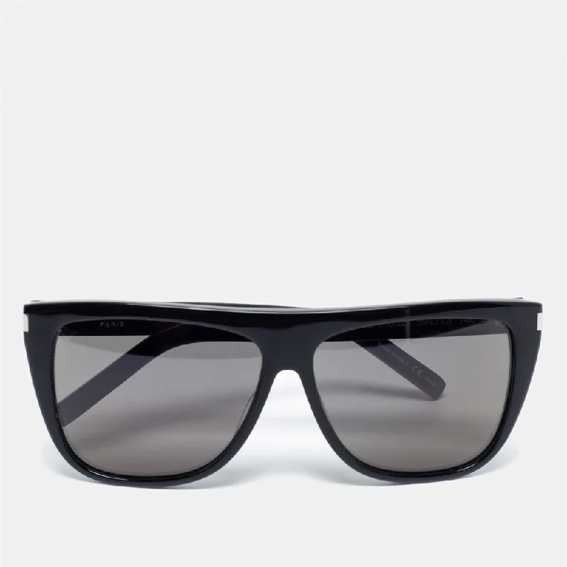 Saint Laurent Black Sl1 Wayfarer Sunglasses