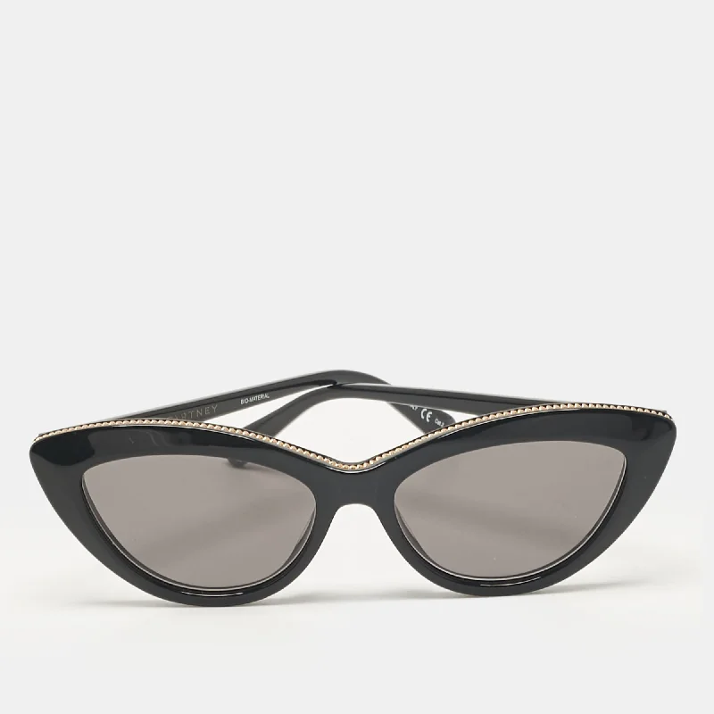 Stella Mccartney Black Falabella Cateye Sunglasses