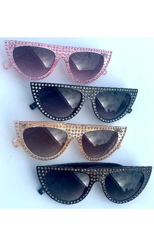 Sunglasses: Rhinestone Sunnies