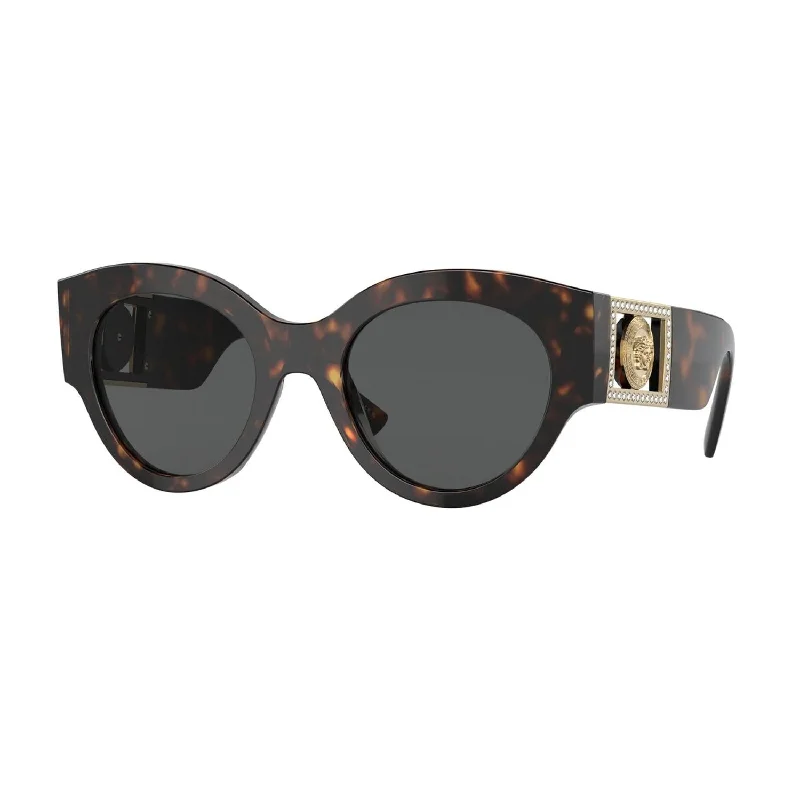 Women's 0Ve4438B Sunglasses In Dark Havana / Grey