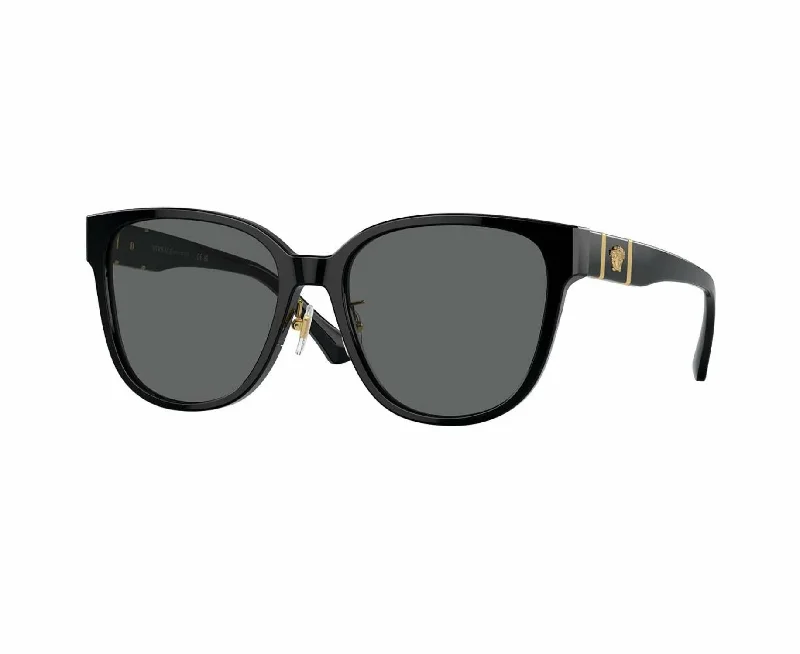 Women's 0Ve4460D Sunglasses In Black/dark Grey