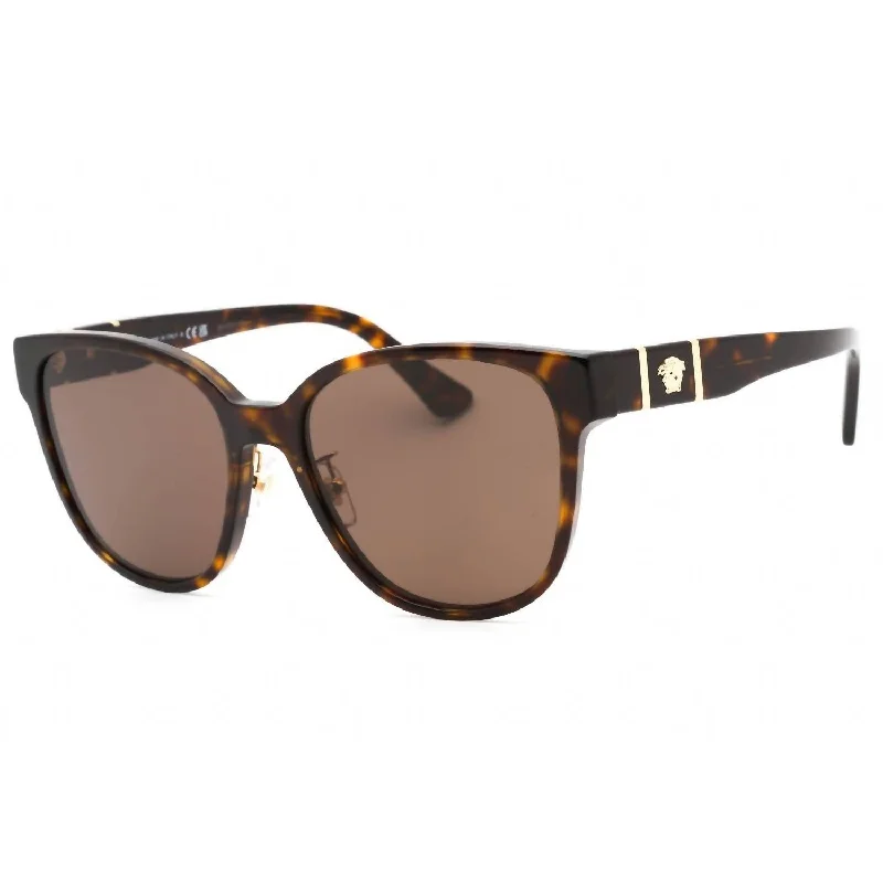 Women's 0Ve4460D Sunglasses In Havana / Brown